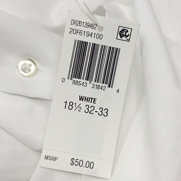 Flex Regular Wrinkle Free Button-Up Dress Shirt C6 - Picture 7 of 7